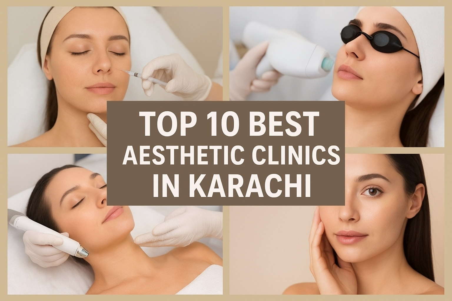 Top 10 Best Aesthetic Clinics in Karachi 2025: A Complete Guide to the Best Clinics for Beauty & Skin