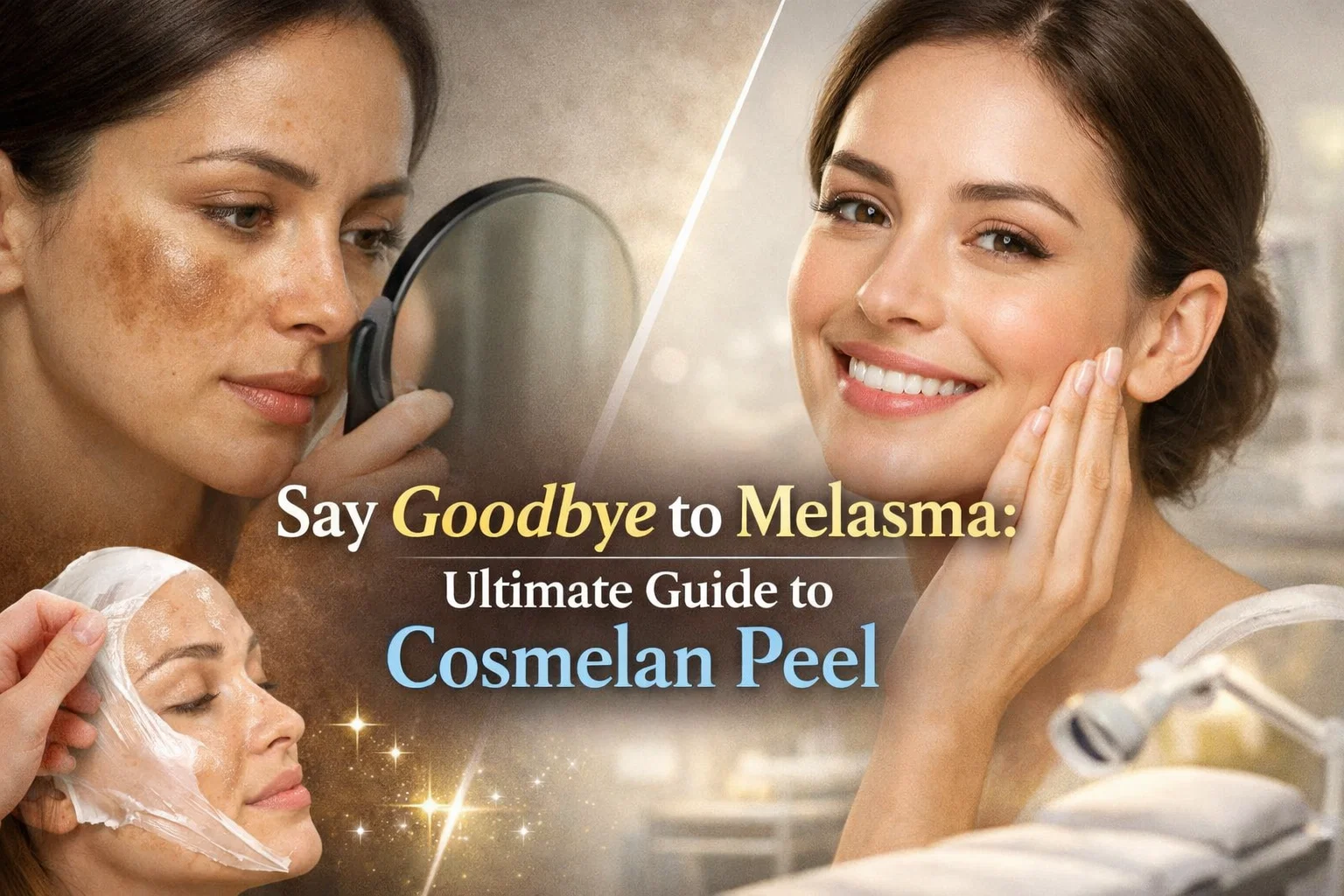 Say Goodbye to Melasma: The Ultimate Guide to the Cosmelan Peel in Karachi