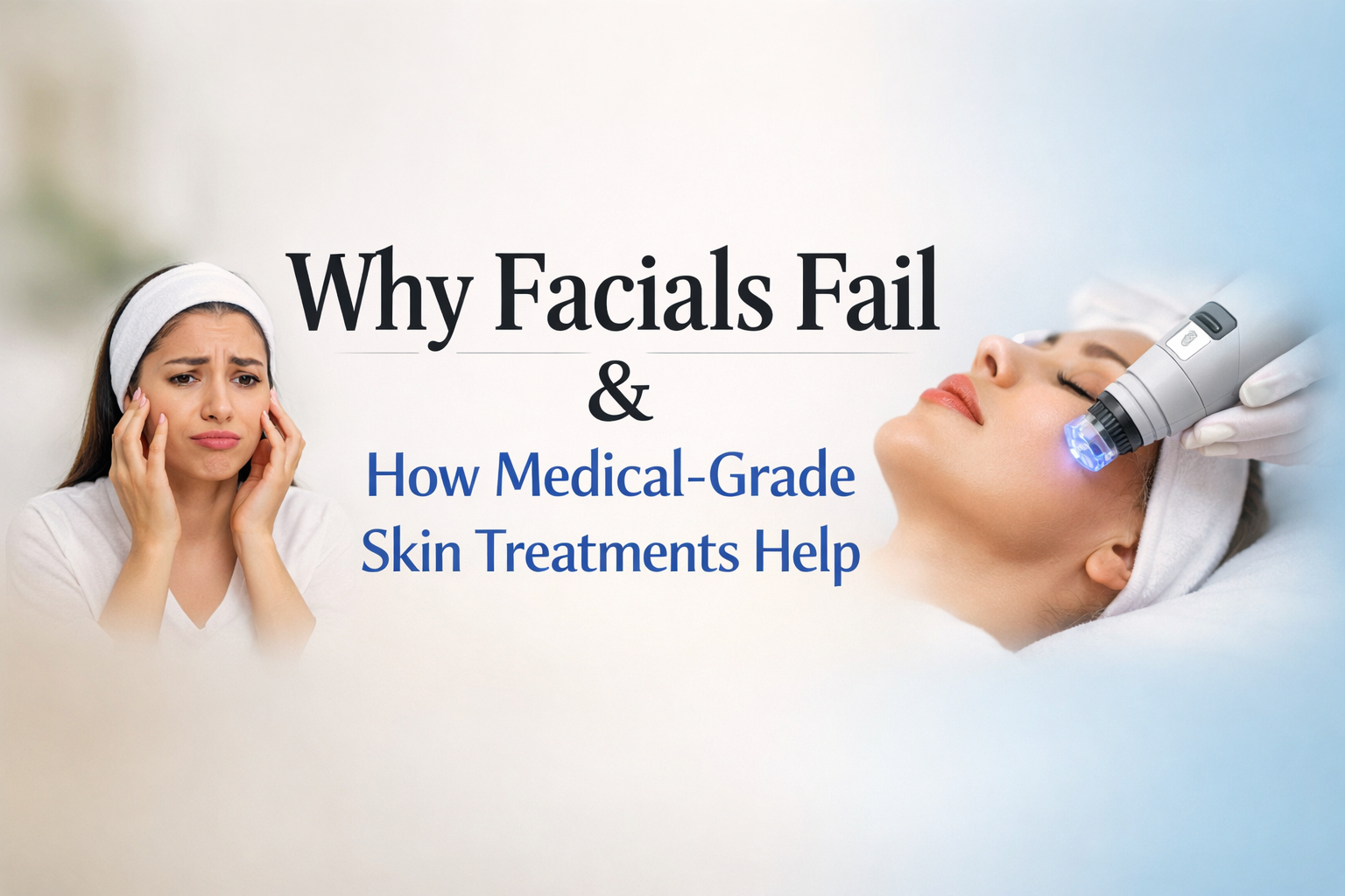 Why Your Skin Isn’t Improving Even After Facials And How Medical-Grade Treatments Fix The Root Cause