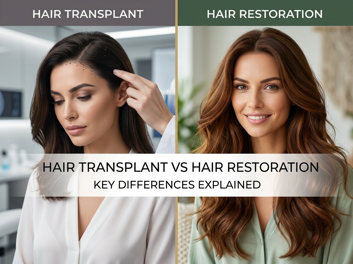hair transplant vs hair restoration