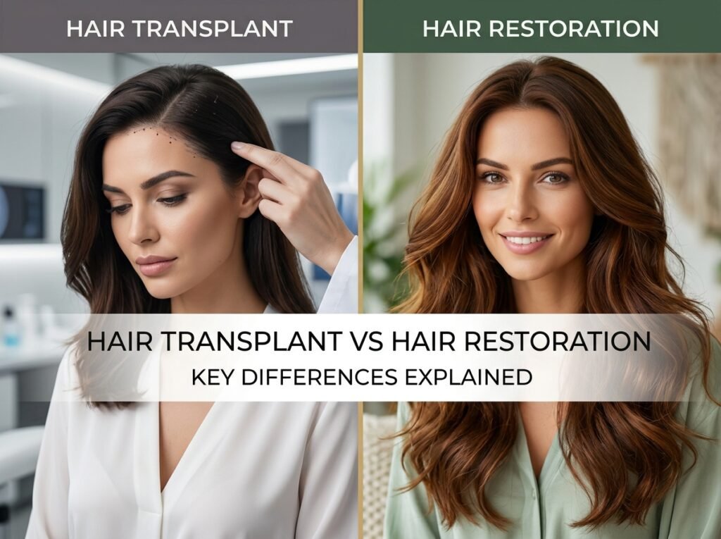 Hair Transplant vs Restoration