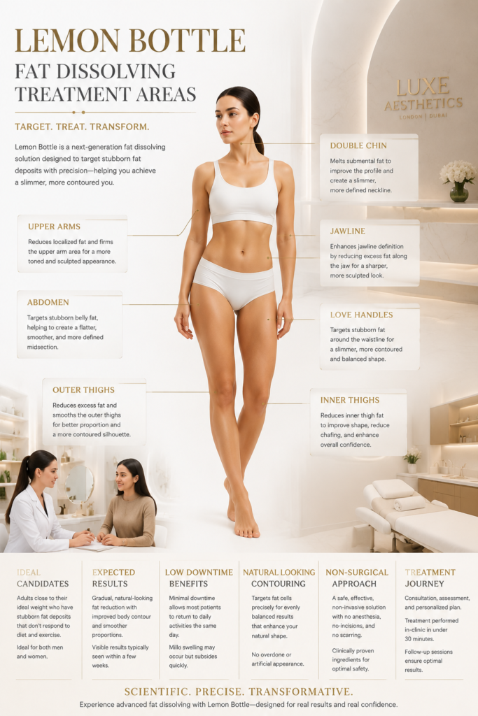 Best Areas for Lemon Bottle Fat Dissolving